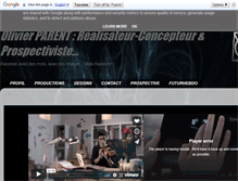 Tablet Screenshot of olivierparent.fr